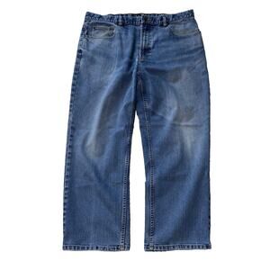 Jos A Bank Jeans Men's 38x29 Straight Fit Travelers Collection Classic Denim